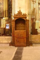 Beichtstuhl der Kathedrale