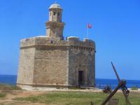 kleine Festung am Hafen von Ciutadella