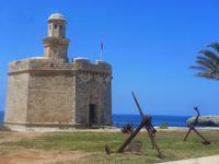 kleine Festung am Hafen von Ciutadella