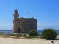 kleine Festung am Hafen von Ciutadella