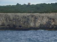 schroffe Küste Menorcas