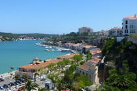 080-Mahón - Blick über den Hafen