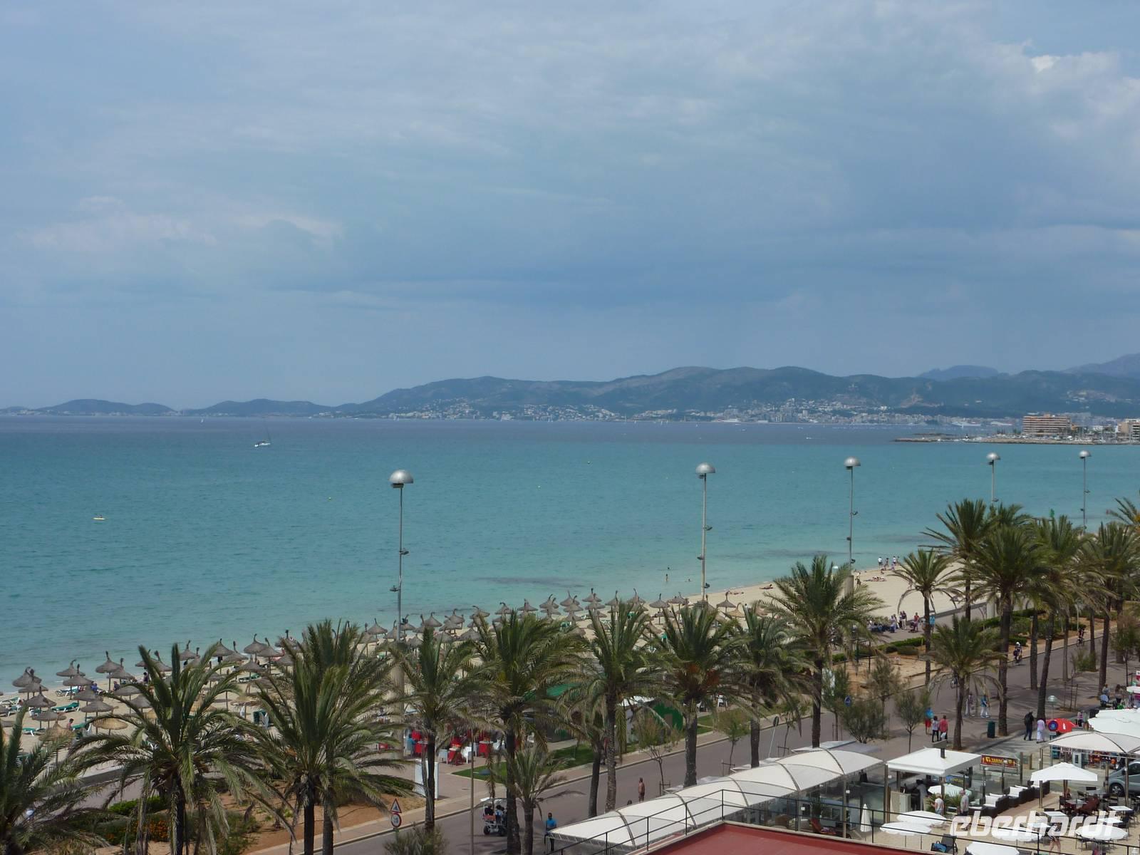 Platja de Palma in Richtung Palma