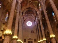 Fensterrose in der Kathedrale