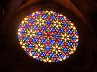 Glasrosette Kathedrale Palma