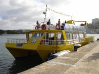 Start zur Hafenrundfahrt in Mahon