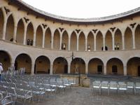 Bellver -einzig erhaltene Rundschloss des Landes