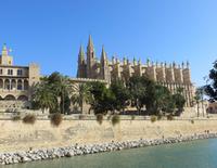 Blick zur Kathedrale von Palma