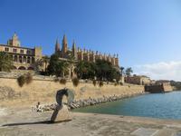 Blick zur Kathedrale von Palma