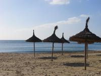 Am Strand gegenüber dem Hotel Gran Fiesta