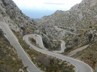 Serpentinen Tramuntana Gebirge