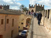Spaziergang auf der Stadtmauer