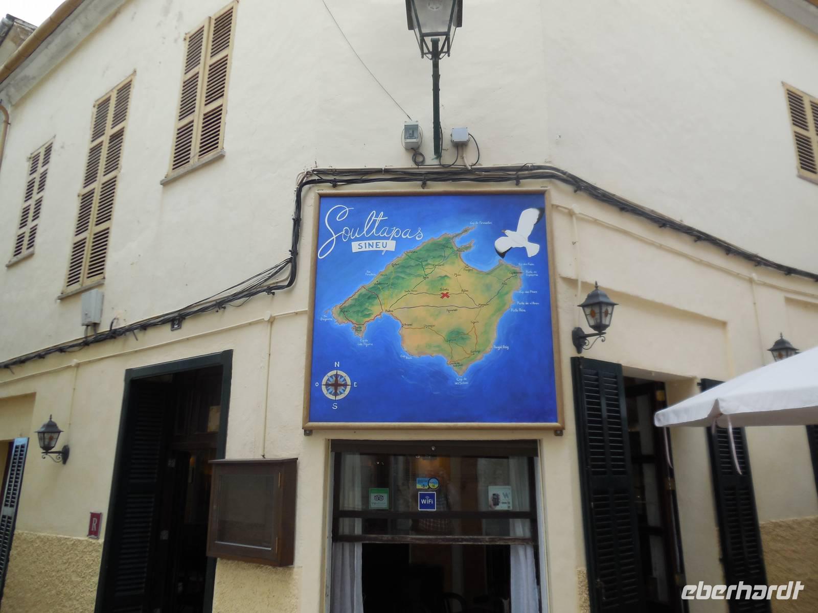 Mallorca an einer Hauswand in Sineu