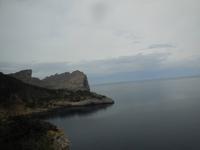 Blick auf die Steilküste