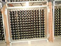 Die Flaschen liegen bereit