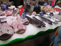 Fischmarkt in der Markthalle in Palma