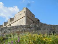 Blick zur Wehrbefestigung Palmas
