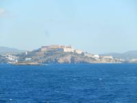 Blick auf die Festung Ibiza