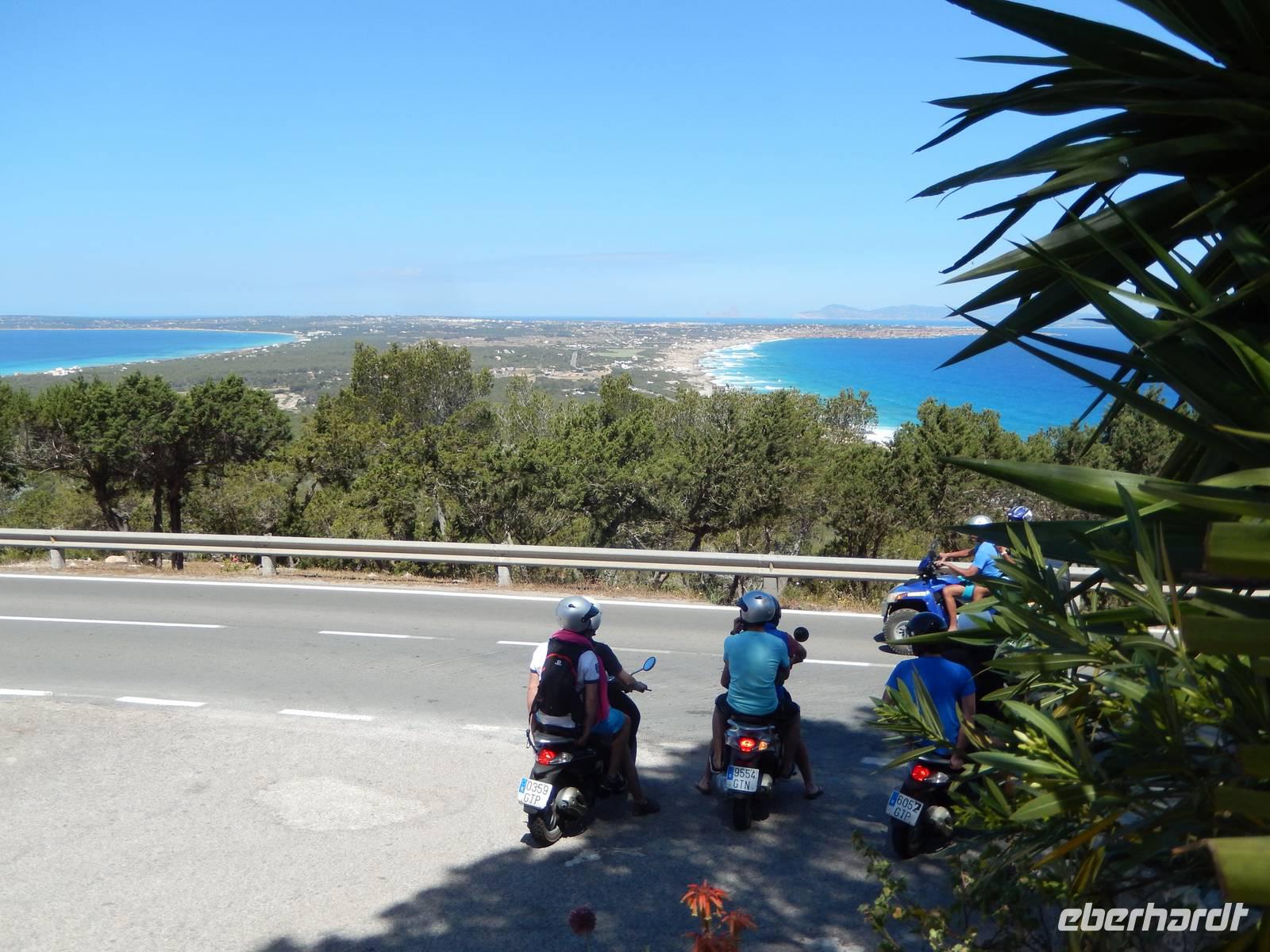 Blick auf Formentera