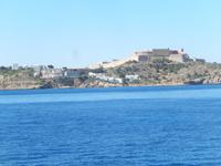 Festung Ibiza von See