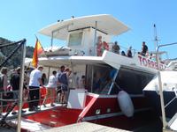 ... jetzt auf das Schiff