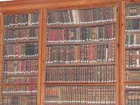Bibliothek im Herrenhaus der Gärten von Alfabia