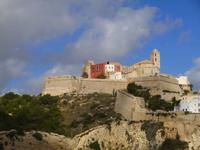 Blick auf Festung Altstadt Ibiza
