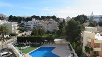 Blick vom Hotel