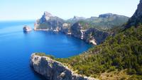 Felsenküsten des Tramuntana Gebirge
