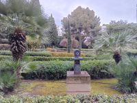 Garten von Marivent - Kunstwerke von Joan Miró - Palma de Mallorca