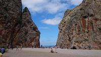 In der Bucht von Sa Calobra