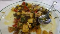 Kartoffelpfanne im Tapas Restaurant