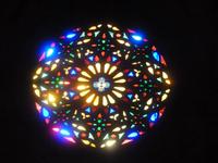 Kathedrale Palma Glasrosette
