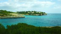 Kurzer Fotostop an einer Bucht bei Porto Cristo