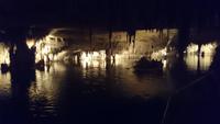 Licht und Felsformen in der Drachenhöhle