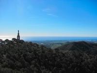 Panoramische Sicht von San Salvador- Ostersonntag