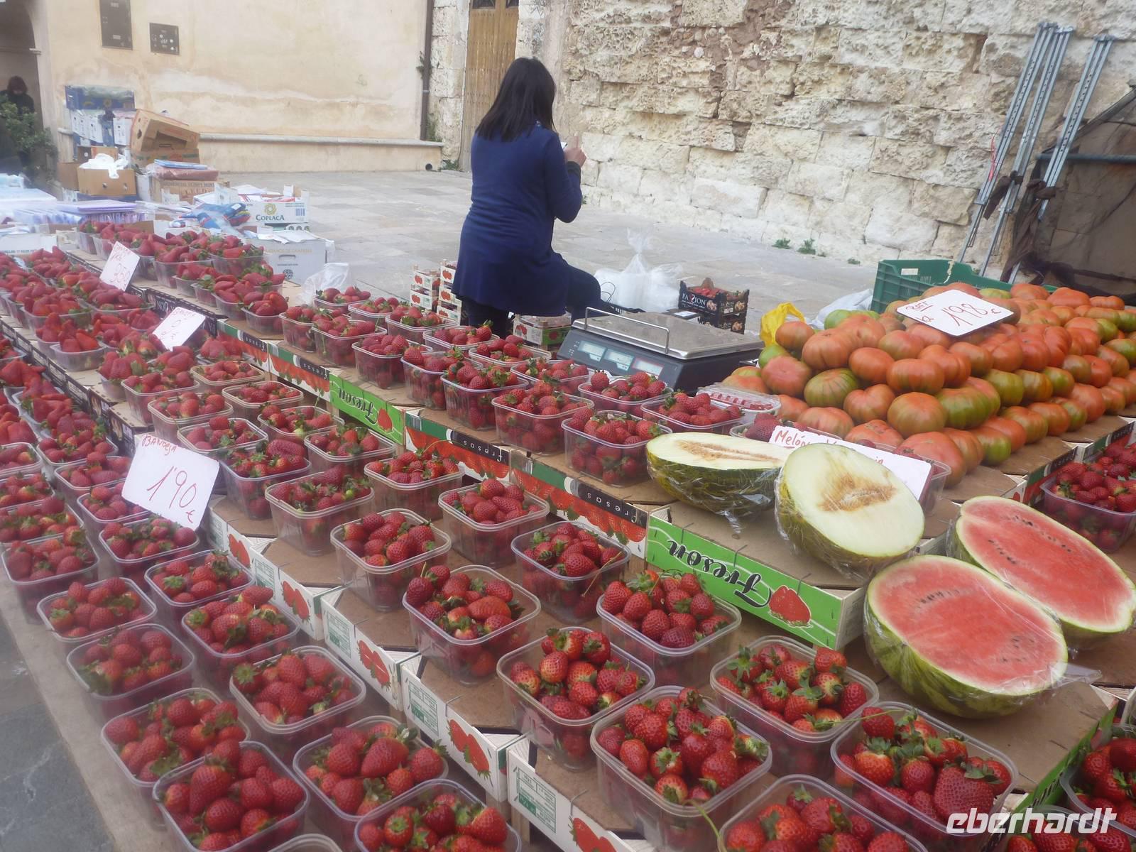 Sineu Obstmarkt
