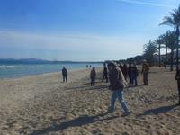 am Strand von Alcudia