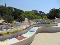 Terasse im Parc Güell