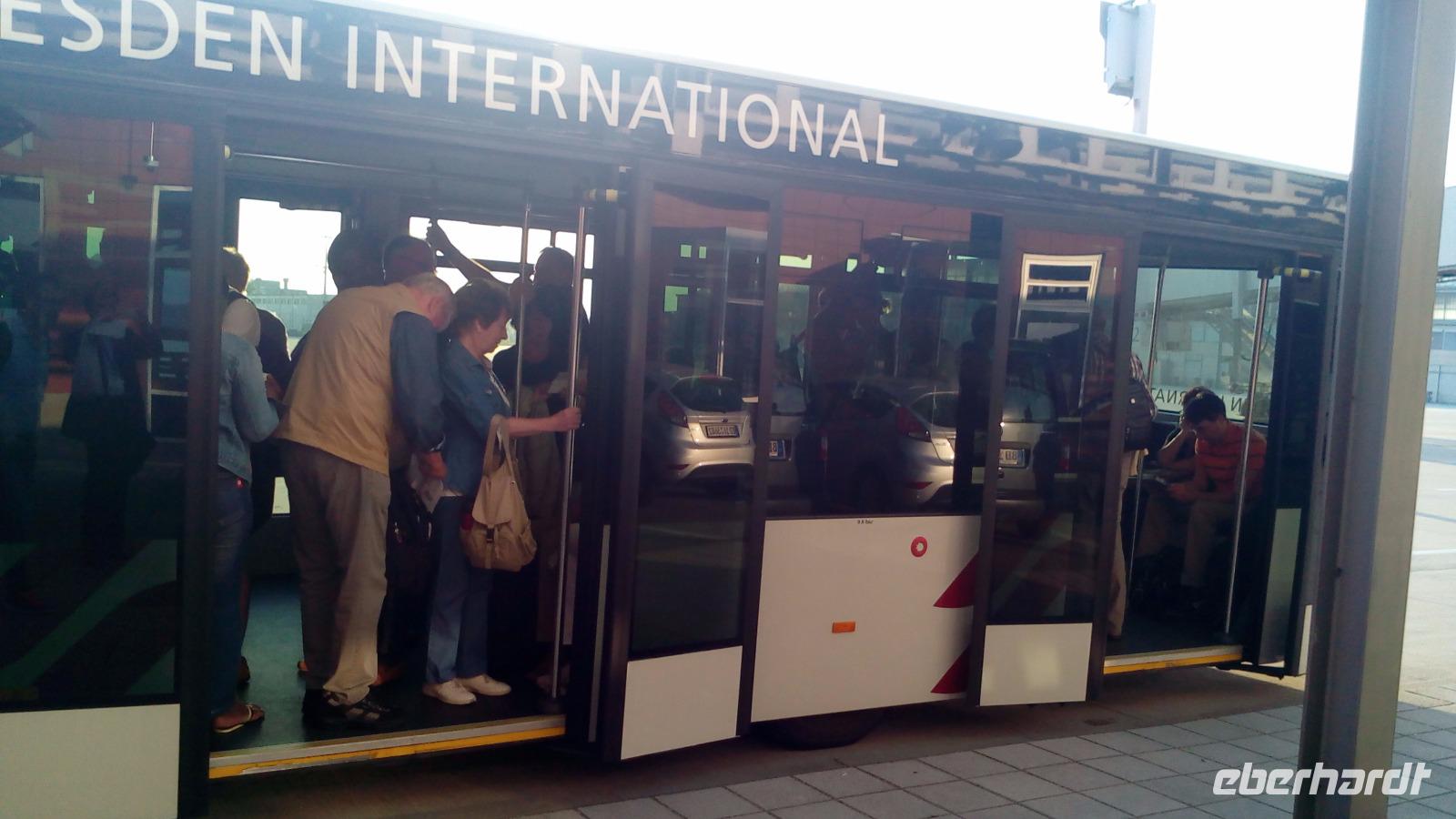 Zubringer in Dresden