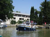 Canal du Midi. Hafen Béziers