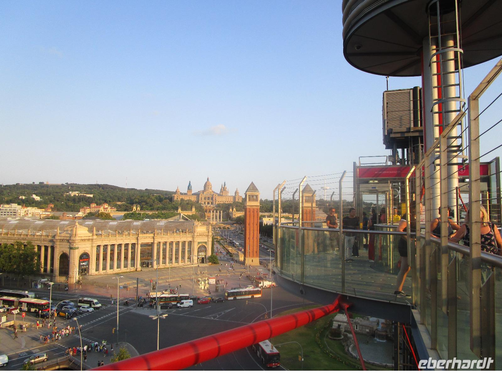 Barcelona. arena und Plaza Espanya