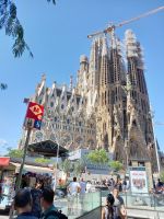 Blick zur Sagrada Familia