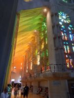 Lichtspiele in der Sagrada Familia