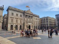 Das Rathaus von Barcelona