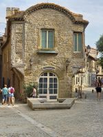 typisches Haus in Carcassonne