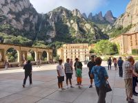 Zentraler Platz von Montserrat