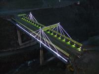 soldei. Skibrücke am Hotel