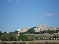 Blick auf Béziers
