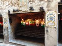 Straße der Kerzen, Montserrat